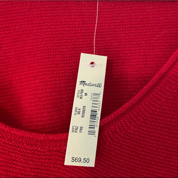 NWT Madewell Sweater - Picture 5 of 5